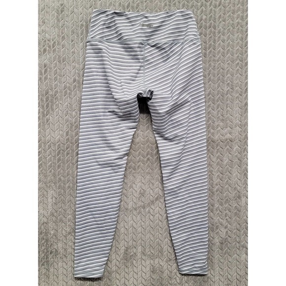 Ododos‎ Activewear Leggings Womens Size Large Gray White 26" Inseam Gym Yoga - Picture 8 of 10